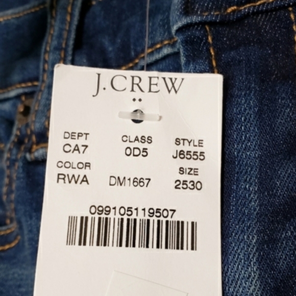 NEW J. Crew Jeans MidRise Skinny Rockaway - Picture 4 of 16